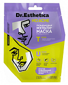 Купить dr. esthetica (др. эстетика) no acne мульти-маска пузырьковая pink&green 1шт в Павлове