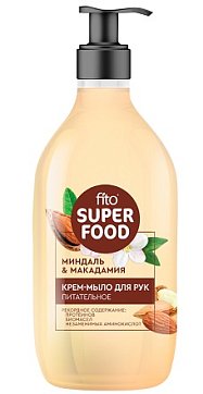 Фитокосметик Fito Superfood крем-мыло для рук жидкое Питательное, 520мл