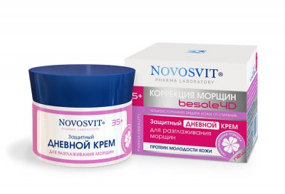 Купить novosvit (новосвит) крем дневной для разглаживания морщин защитный, 50мл в Павлове