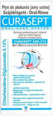 Купить курасепт (curasept) ополаскиватель хлоргексидин 0,12% 200мл ads 212 в Павлове