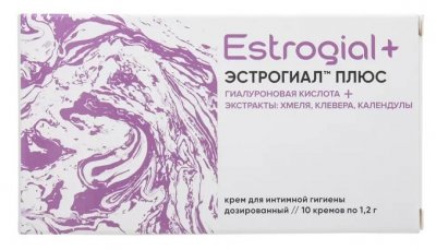 Купить эстрогиал плюс, крем для интимной гигиены дозированный, 10 шт в Павлове