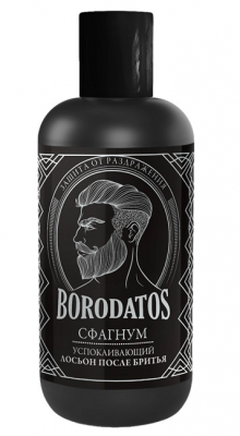 Купить borodatos (бородатос) лосьон после бритья успокаивающий сфагнум, 200мл в Павлове