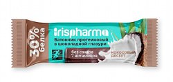 Купить ирисфарма (irispharma) батончик протеиновый 30% кокосовый десерт в шоколадной глазури, 40г бад в Павлове