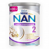 Купить nan optipro 2 ha (нан) гипоаллергенный смесь сухая для детей с 6 месяцев, 800г в Павлове