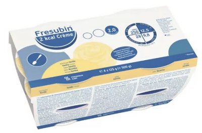 Купить fresubin (фрезубин), крем для энтерального питания со вкусом ванили, 125г 4 шт (2ккал) в Павлове