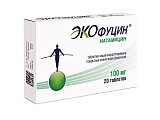 Купить экофуцин, таблетки кишечнорастворимые, покрытые оболочкой 100мг, 20 шт в Павлове