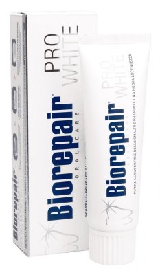 Купить биорепейр (biorepair) зубная паста про вайт для поддержания белезны эмали, 75мл¶ в Павлове