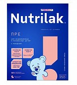 Купить нутрилак (nutrilak) премиум пре молочная смесь для недоношенных и маловесных детей, 350г в Павлове