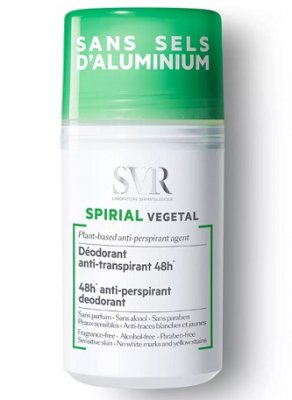 Купить svr spirial roll-on (свр) дезодорант-антиперспирант растительный, 50мл в Павлове