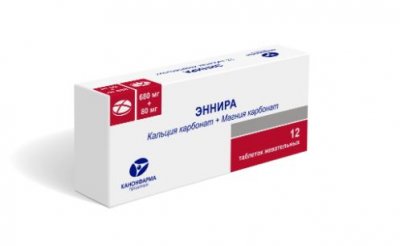 Купить эннира, таблетки жевательные 680 мг+80 мг, 12 шт в Павлове