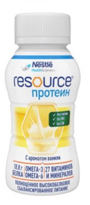 Купить resource protein (ресурс) смесь с высоким содержанием белка со вкусом ванили, 200мл в Павлове