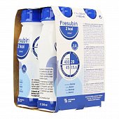 Купить fresubin (фрезубин), напиток для энтерального питания с пищевыми волокнами с нейтральным вкусом, 200мл 4 шт (2ккал) в Павлове