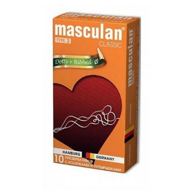 Купить masculan-3 (маскулан) презервативы классик с колечками и пупырышками 10шт в Павлове