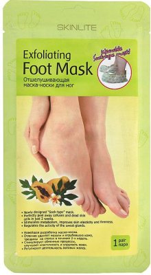 Купить skinlite (скинлайт) маска-носки для ног отшелушивающая (размер 35-40) в Павлове