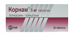 Купить корнам, таблетки 5мг, 20 шт в Павлове