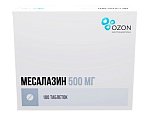 Купить месалазин, таблетки кишечнорастворимые, покрытые оболочкой 500мг, 100 шт в Павлове