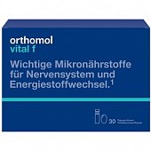 Купить orthomol vital f (ортомол витал ф), двойное саше (жидкость 20мл+капсула), 30 шт бад в Павлове