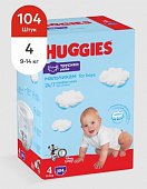 Купить huggies (хаггис) трусики 4 для мальчиков, 9-14кг 104 шт в Павлове