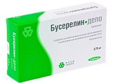 Купить бусерелин-депо, лиофилизат для приготовления суспензии для внутримышечного введения пролонг действия 3,75мг, 1 шт в Павлове