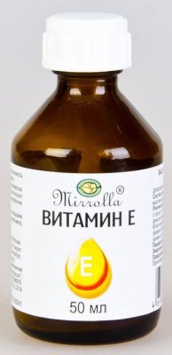 Купить витамин е природный (токоферол) мирролла, флакон 50мл бад в Павлове