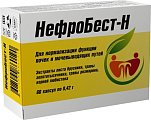 Купить нефробест-н, капсулы 420мг 60шт бад в Павлове