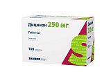 Купить дицинон, таблетки 250мг, 100 шт в Павлове