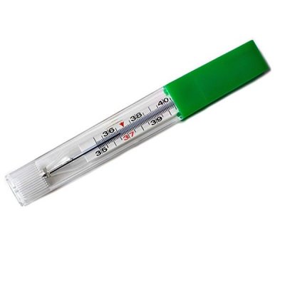Купить термометр медицинский безртутный стеклянный с колпачком для легкого встряхивания в Павлове