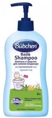 Купить bubchen (бюбхен) шампунь и средство для купания младенцев, 400мл в Павлове