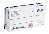 Купить перчатки archdale nitrimax смотровые нитриловые нестерильные неопудренные текстурированные размер s, 100 шт белые в Павлове