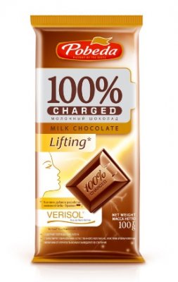 Купить charged lifting (чаржед), шоколад молочный, 100г в Павлове