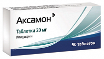 Купить аксамон, таблетки 20мг, 50 шт в Павлове