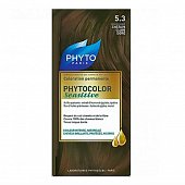 Купить фитосолба фитоколор (phytosolba phyto color) краска для волос оттенок 5,3 светло-золотистый шатен в Павлове