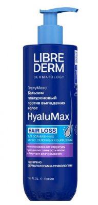 Купить либридерм (librederm) hyalumax, бальзам против выпадения волос гиалуроновый, 400мл в Павлове