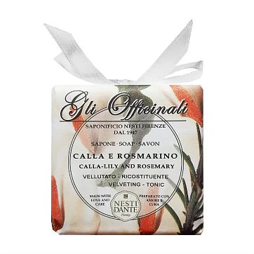 Nesti Dante (Нести Данте) мыло твердое Калла и Розмарин 200г