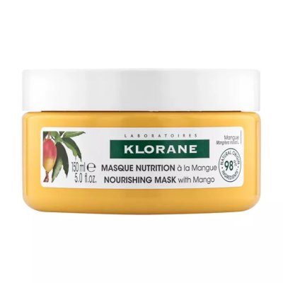 Купить klorane (клоран) маска для сухих и поврежденных волос с маслом манго, 150мл в Павлове