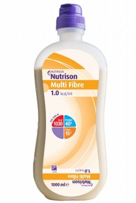 Купить nutrison (нутризон) смесь для энтерального питания с пищевыми волокнами, бутылка 1л в Павлове