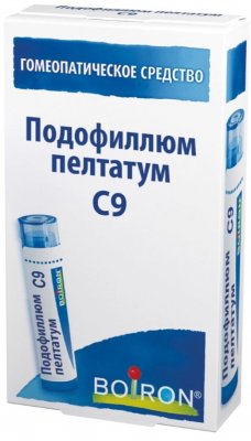 Купить подофиллюм пелтатум с9 гомеопатические монокомпонентный препарат растительного происхождения гранулы гомеопатические 4 гр в Павлове