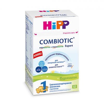 Купить hipp-1 (хипп-1) комбиотик эксперт, молочная смесь 600г в Павлове