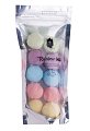 Купить fabrik cosmetology (фабрик косметик) шарики бурлящие маленькие для ванны rainbow balls 150 гр в Павлове