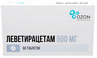 Купить леветирацетам, таблетки, покрытые пленочной оболочкой, 500мг, 60 шт в Павлове