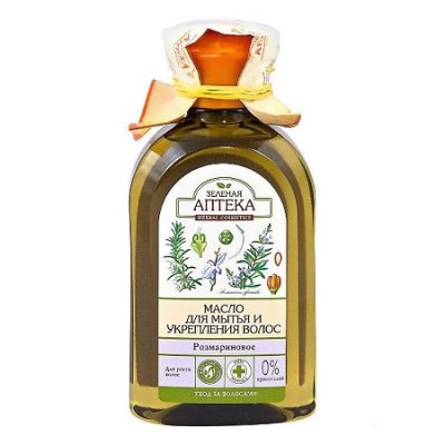 Купить зеленая аптека масло для мытья и укрепления волос розмариновое 250мл в Павлове