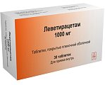 Купить леветирацетам, таблетки, покрытые пленочной оболочкой 1000мг, 30 шт в Павлове