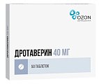 Купить дротаверин, таблетки 40мг, 50 шт в Павлове