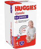 Купить huggies (хаггис) трусики-подгузники детские классик, размер 4, 9-14кг 15шт в Павлове