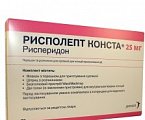 Купить рисполепт-конста, порошок для приготовления суспензии для внутримышечного введения пролонгированного действия 25мг, фл в Павлове