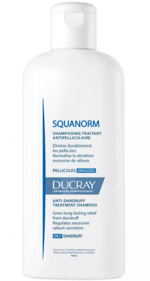 Купить дюкрэ скванорм (ducray squanorm) шампунь от жирной перхоти 200мл в Павлове