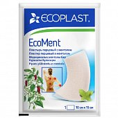 Купить ecoplast ecoment пластырь перцовый с ментолом 10 х 15см в Павлове