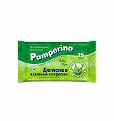 Купить pamperino (памперино) салфетки влажные детские мини, 15 шт в Павлове