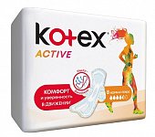 Купить kotex active (котекс) прокладки нормал плюс 8шт в Павлове