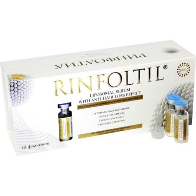 Купить ринфолтил (rinfoltil) липосомальная сыворотка против выпадения волос для женщин и мужчин, 30 шт в Павлове